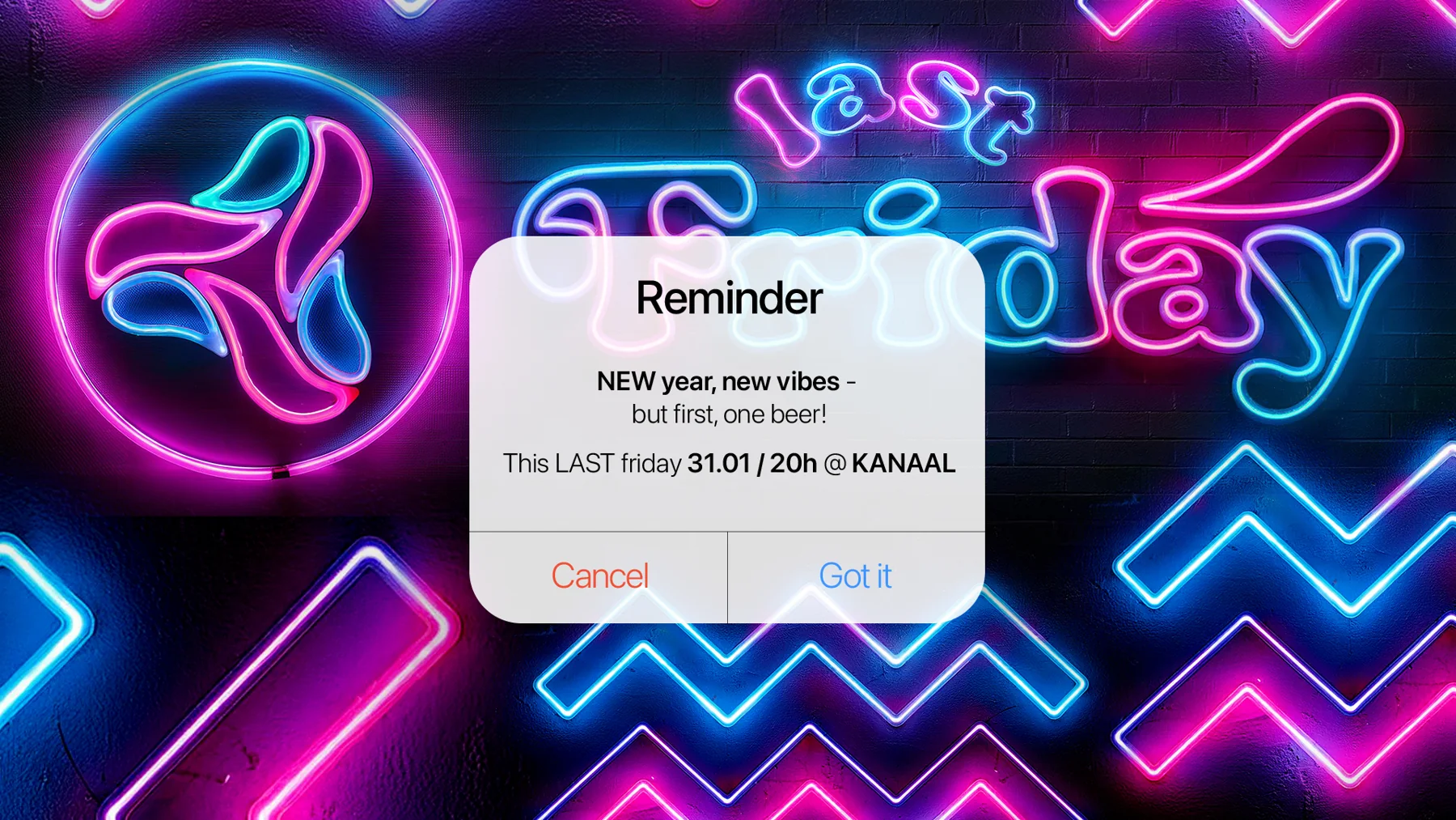 Last Friday / Invitations & other directions / 2